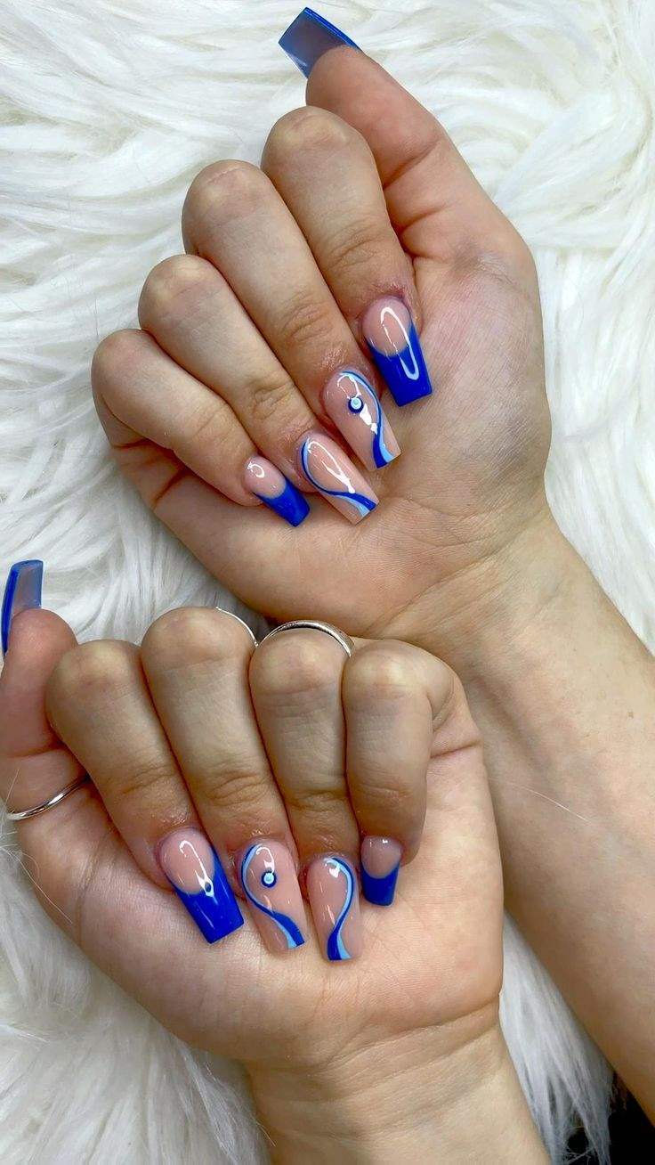 مدل ناخن طرح چشم نظر 4