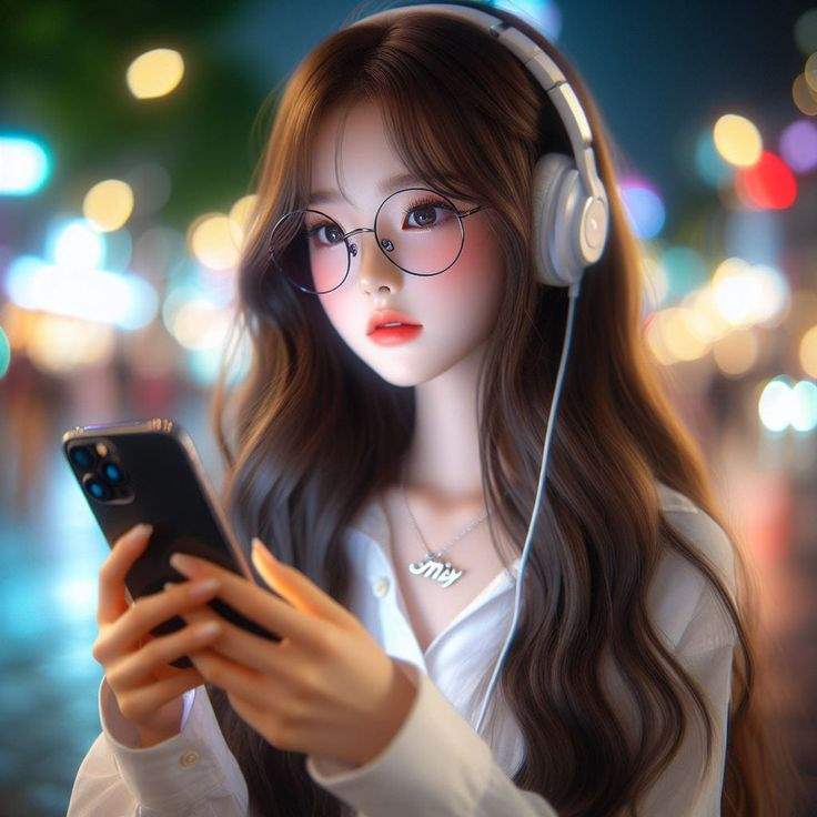 عکس پروفایل دخترونه کیوت کره ای کارتونی