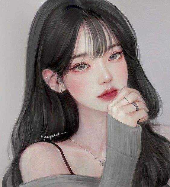 عکس پروفایل دخترونه کیوت کره ای کارتونی