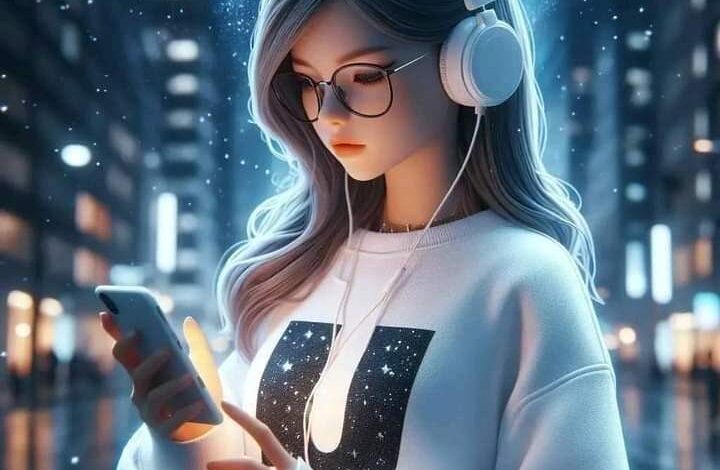 عکس پروفایل دخترونه کیوت کره ای کارتونی