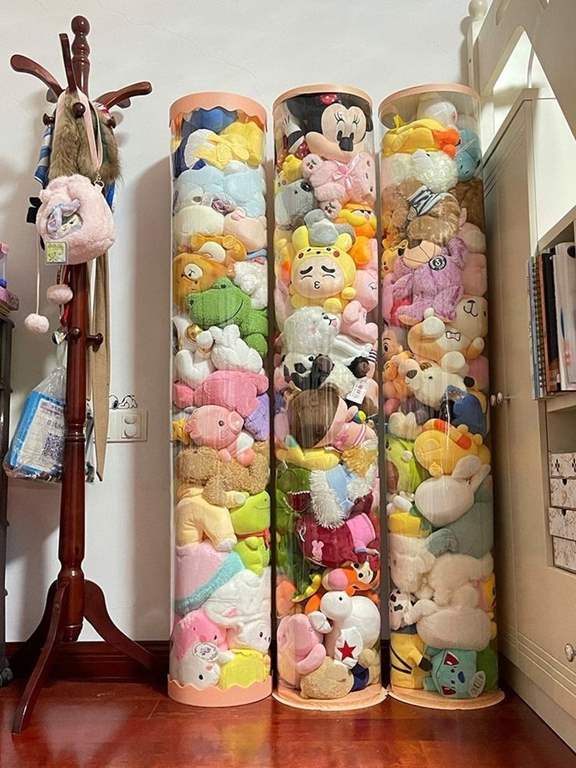 50 ایده برای جای عروسک و چیدمان عروسک های اتاق کودک