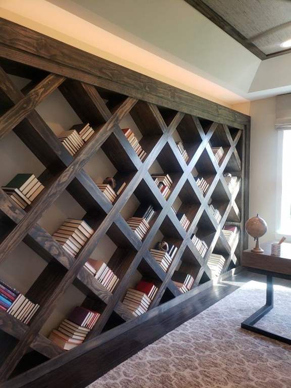 90 ایده برای چیدمان و دکوراسیون کتابخانه در منزل