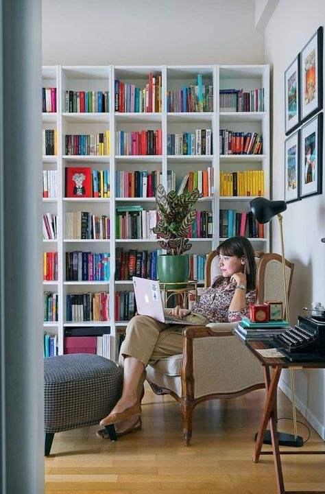 90 ایده برای چیدمان و دکوراسیون کتابخانه در منزل