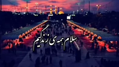 متن نوحه سلام همه زندگیم سلام امام حسین + صوت