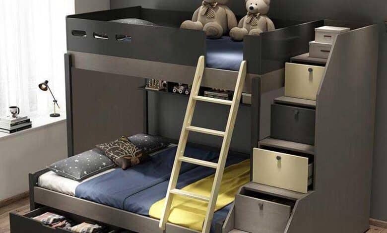 تخت دو طبقه کودک