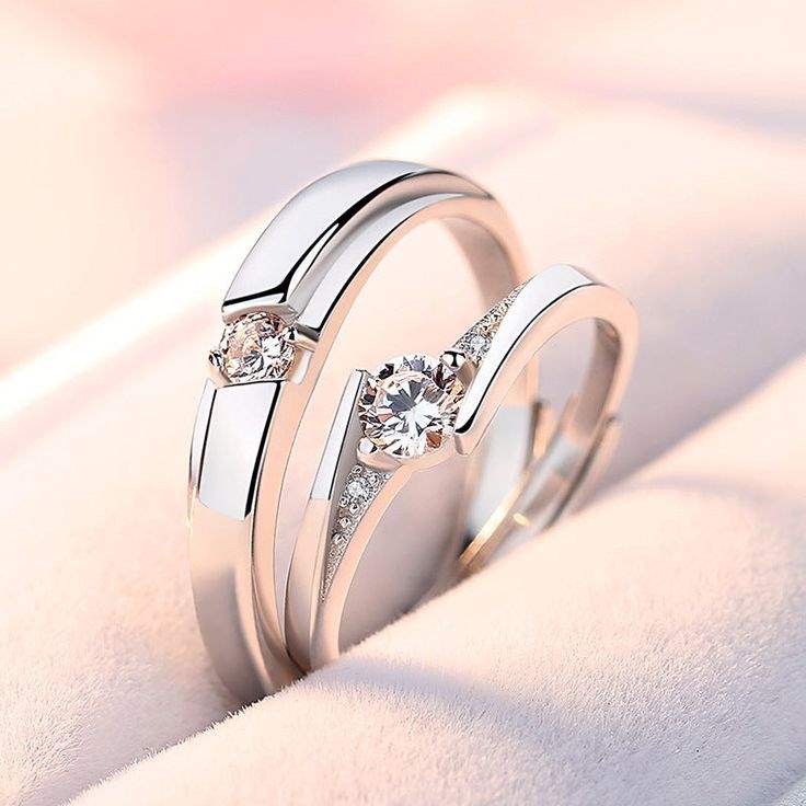 مدل ست حلقه عروس و داماد 51