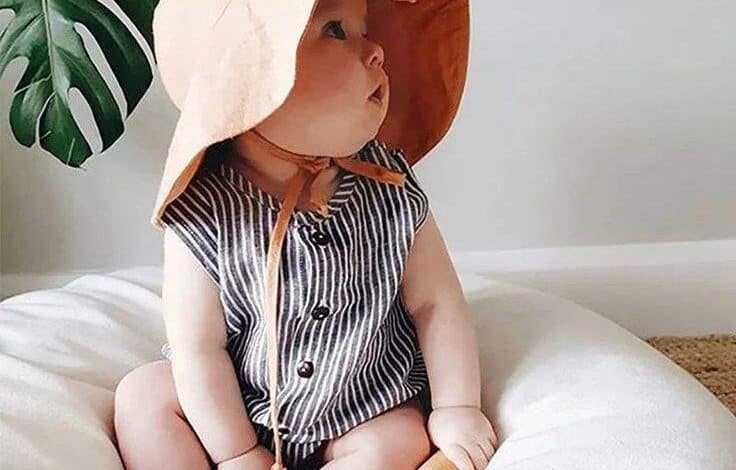 مدل کلاه تابستانی دخترانه بچه گانه