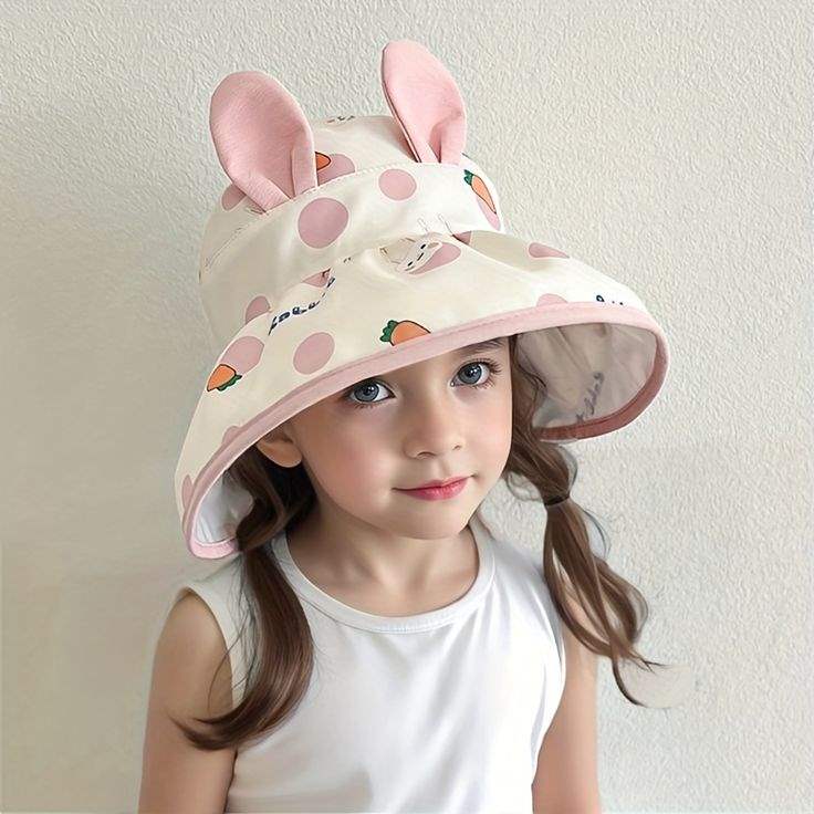 مدل کلاه تابستانی دخترانه بچه گانه 