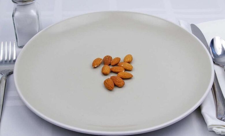 کالری بادام درختی چقدر است؟ بوداده و خام