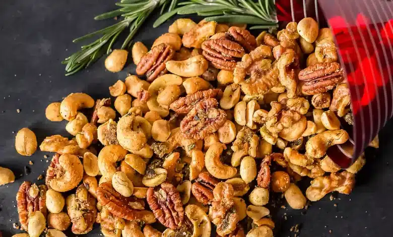 کالری آجیل مخلوط چقدر است؟