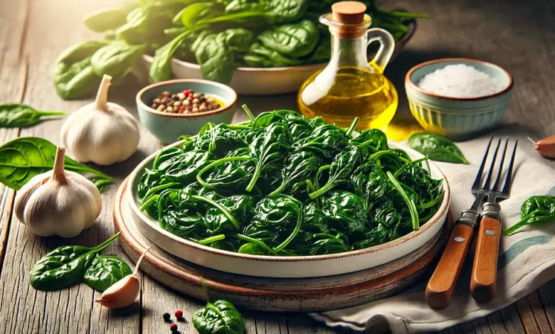 کالری اسفناج چقدر است؟ خام + پخته + سرخ شده