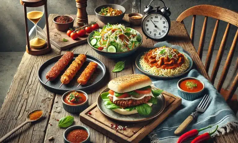 5 دستور پخت غذای سریع و آسان برای روزهای شلوغ (غذاهای ایرانی)