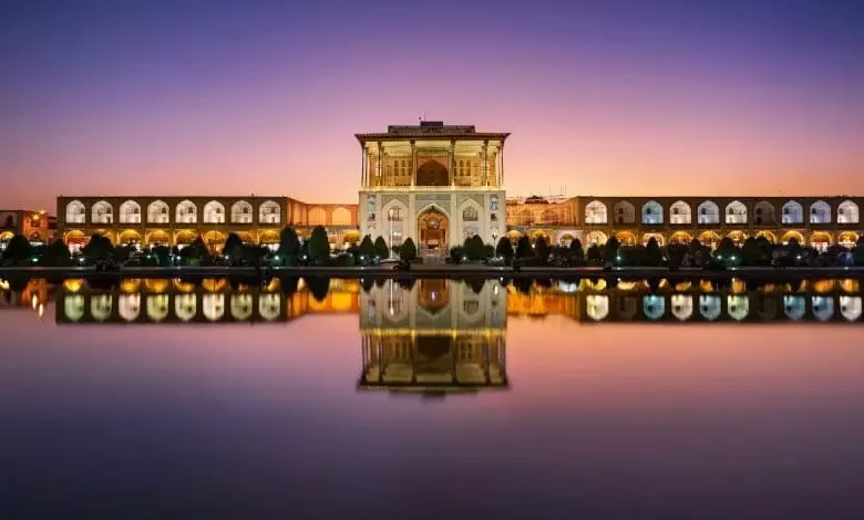 جاذبه های گردشگری اصفهان در شب