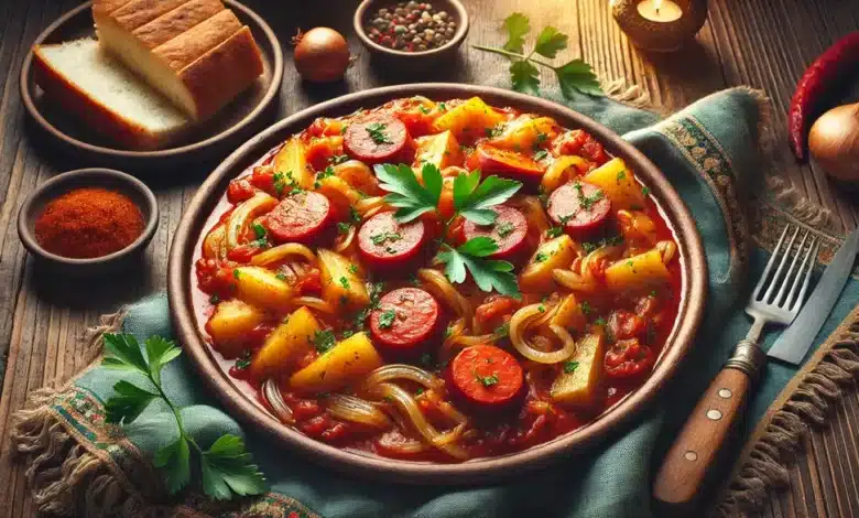 طرز تهیه سوسیس بندری برای 40 نفر