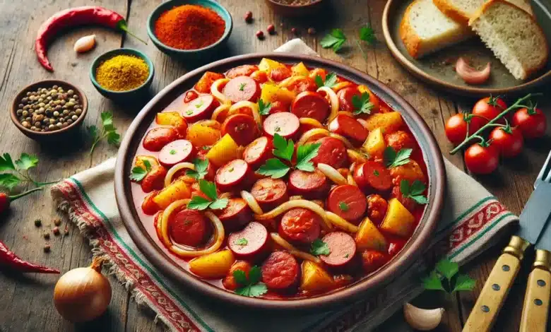 طرز تهیه سوسیس بندری برای ۲۰ نفر