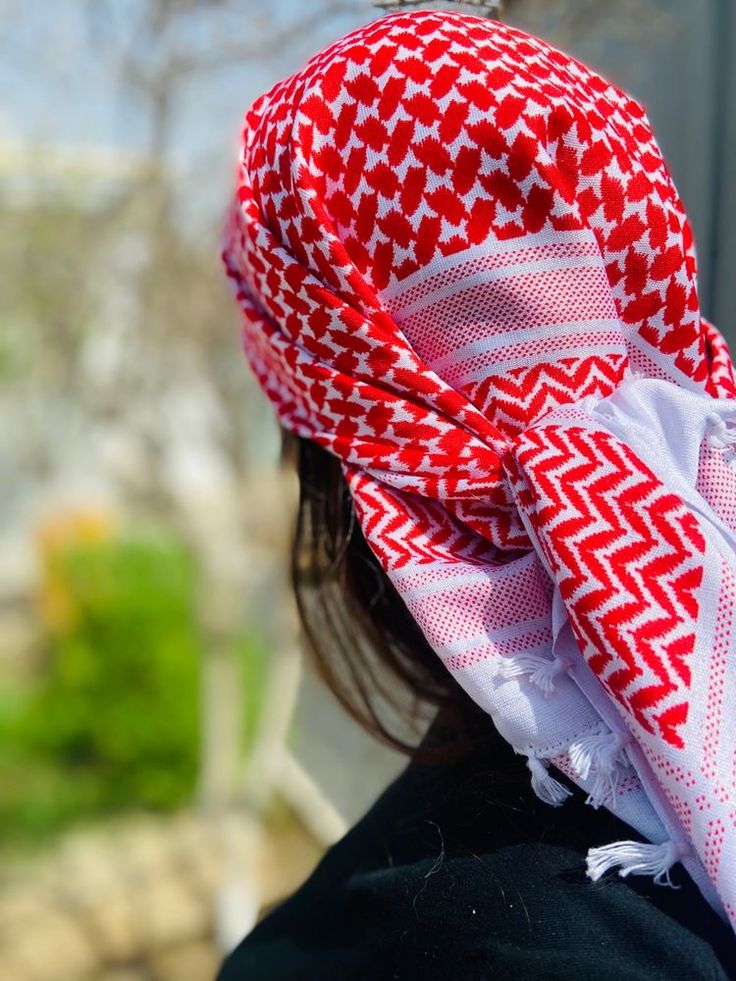 عکس پروفایل دختر عربی با چفیه 22