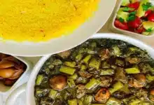 طرز تهیه خورش کرفس برای 10 نفر