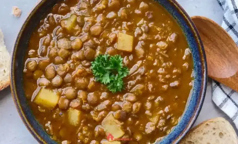 طرز تهیه عدسی برای 10 نفر