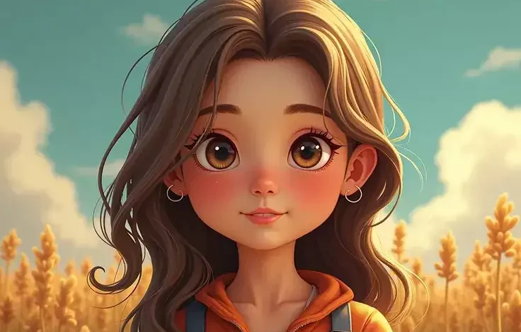 عکس دختر کارتونی زیبا و فانتزی برای پروفایل