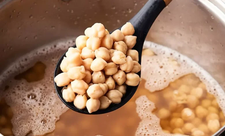 کالری یک قاشق غذاخوری نخود پخته