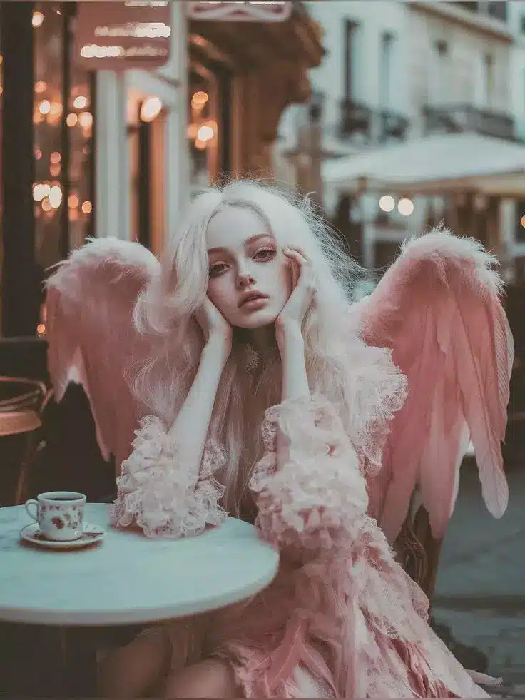 عکس دختر با بال های فرشته برای پروفایل (17) عکس دختر با بال های فرشته برای پروفایل 17