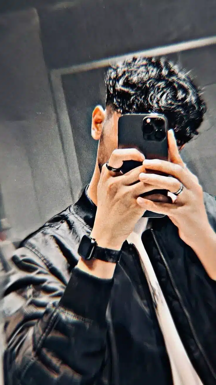 عکس پروفایل با گوشی آیفون پسرانه 13