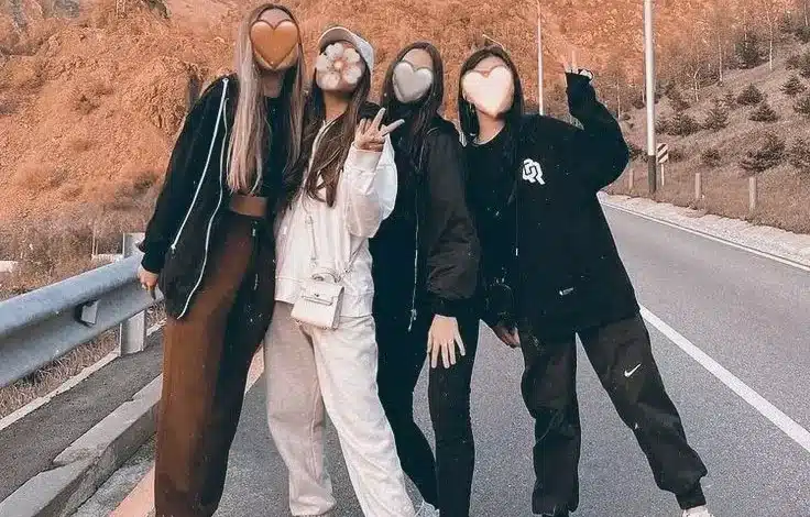 عکس پروفایل دخترونه چهار نفره لاکچری
