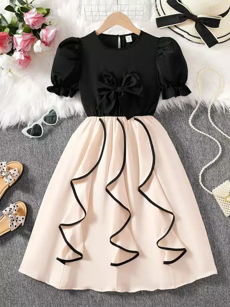 مدل لباس دخترانه 12 ساله برای عروسی 6