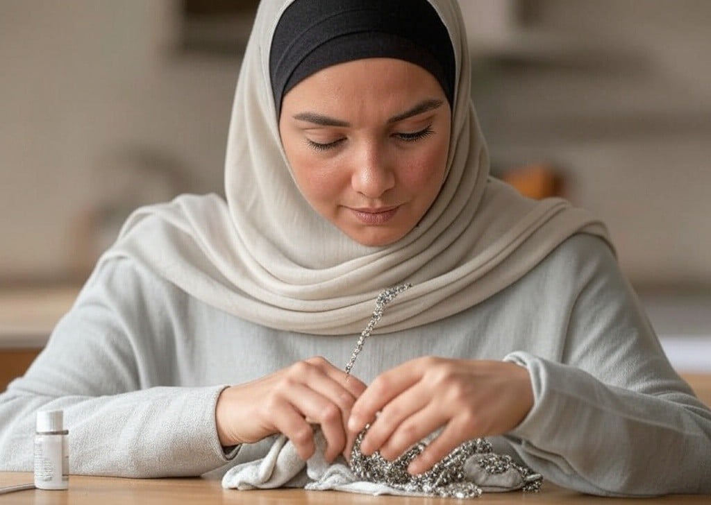 روشهای خانگی برای تمیز کردن زیورآلات نقره