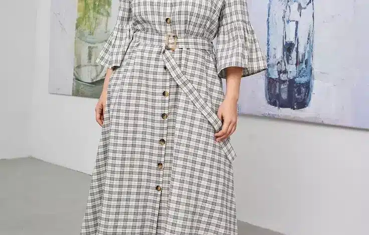 مدل لباس دخترانه چاق مجلسی