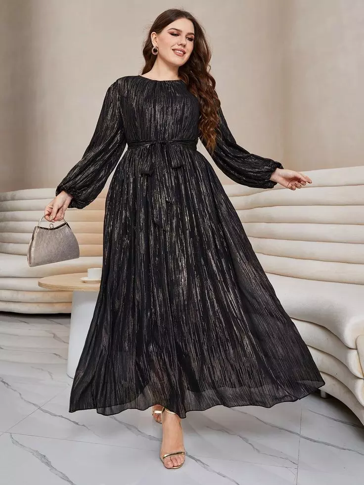 مدل لباس دخترانه چاق مجلسی 16