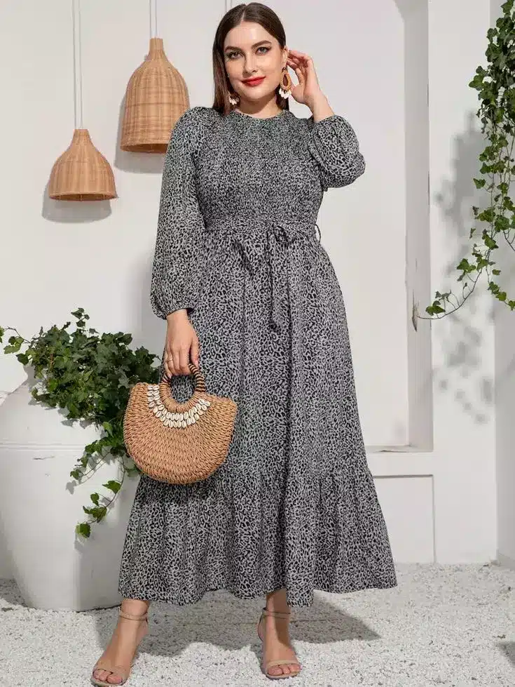 مدل لباس دخترانه چاق مجلسی 3