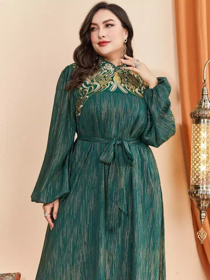 مدل لباس دخترانه چاق مجلسی 9