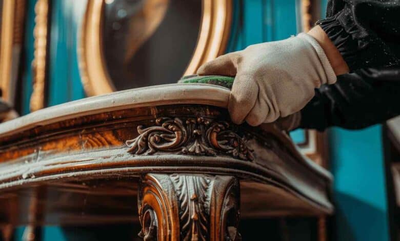 تمیز کردن مبل سلطنتی