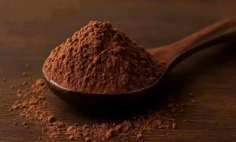 یک قاشق پودر کاکائو چقدر کالری دارد؟