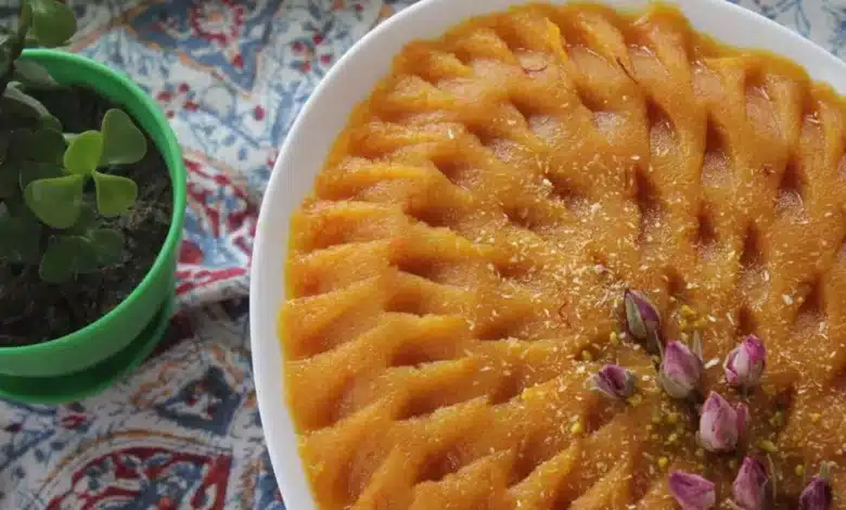 طرز تهیه حلوا مجلسی و نذری برای 50 نفر [دستور پخت حرفه‌ای]