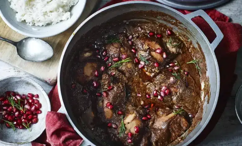 طرز تهیه فسنجون با مرغ برای ۱۵ نفر + نکات طلایی