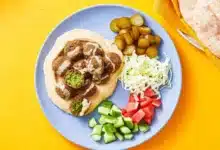 طرز تهیه فلافل ساده آبادانی برای 30 نفر [پفکی و خوشمزه]
