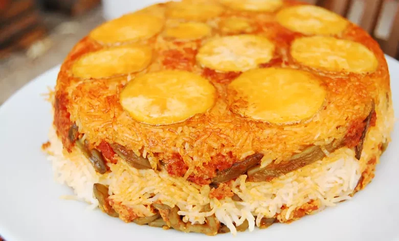 طرز تهیه لوبیا پلو برای 40 نفر [دستور پخت مجلسی برای مهمانی و نذری]