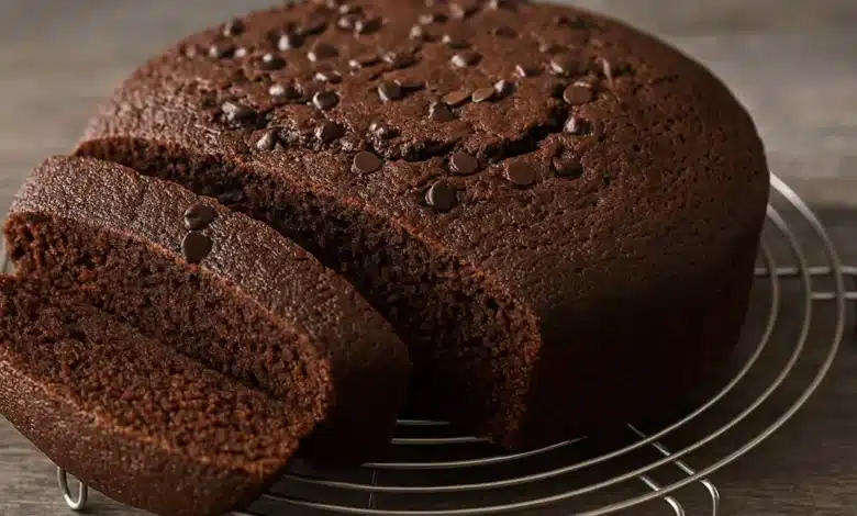 طرز تهیه کیک شکلاتی ساده برای 15 نفر 🎂  [با پف زیاد]