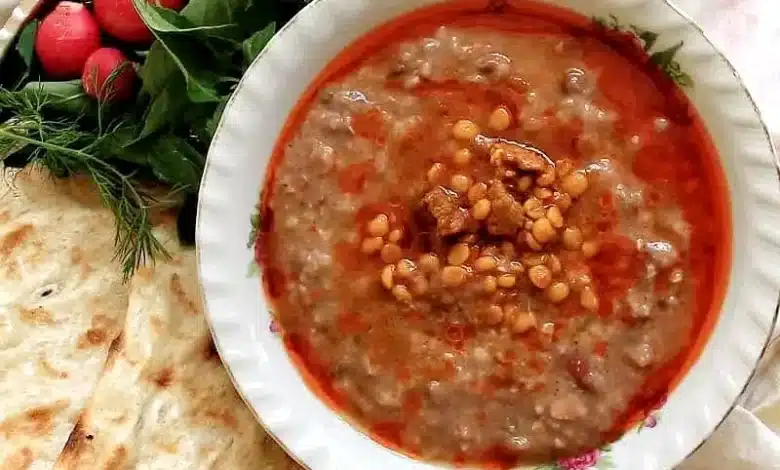 طرز تهیه شله مشهدی برای 300 نفر؛ مجلسی و حرفه ای
