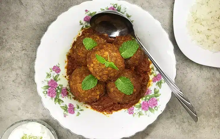 طرز تهیه کوفته برنجی مجلسی برای ۲۰ نفر [بدون وا رفتن]