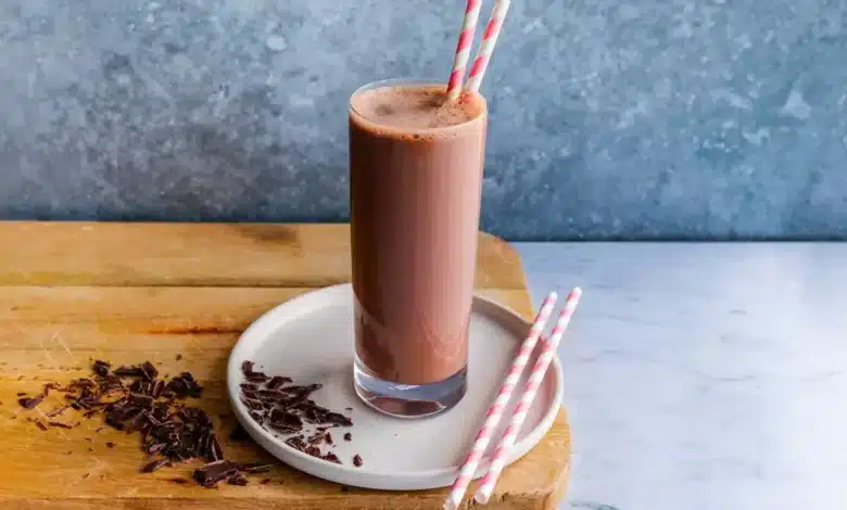 طرز تهیه شیر کاکائو برای یک نفر؛ خانگی و غلیظ