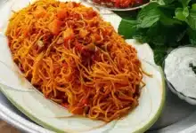 طرز تهیه ماکارونی برای 10 نفر با گوشت چرخ کرده [مجلسی و خوشمزه]