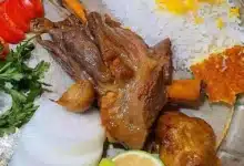 طرز تهیه چلو گوشت مجلسی برای 12 نفر [رستورانی و خوشمزه]