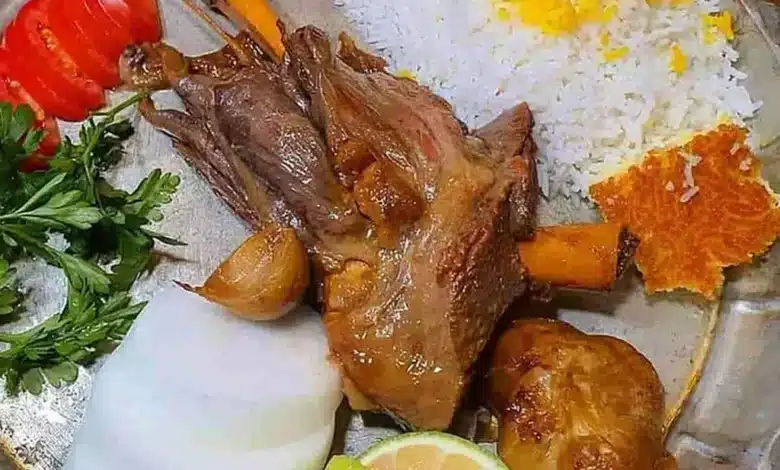 طرز تهیه چلو گوشت مجلسی برای 12 نفر [رستورانی و خوشمزه]