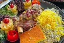 طرز تهیه چلو گوشت مجلسی برای ۱۰۰ نفر [رستورانی و خوشمزه]
