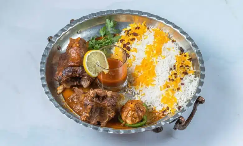 طرز تهیه چلو گوشت مجلسی برای ۵۰ نفر [رستورانی و خوشمزه]
