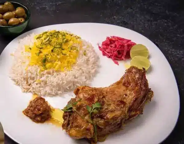 طرز تهیه چلو گوشت مجلسی برای ۸ نفر [رستورانی و خوشمزه]