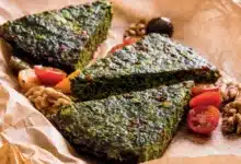 طرز تهیه کوکو سبزی ساده برای ۳ نفر [مجلسی و خوشمزه]
